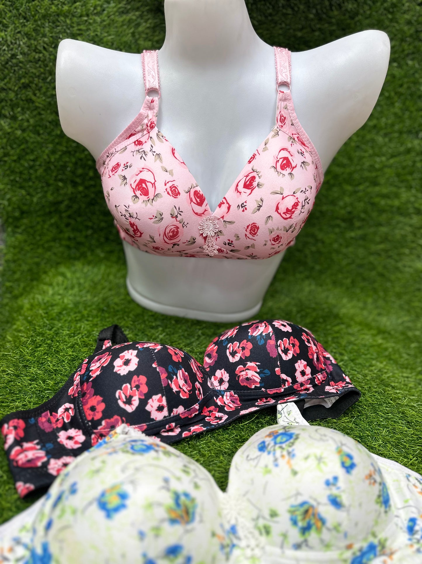 Cotton padded wireless Bra (pack of 2)