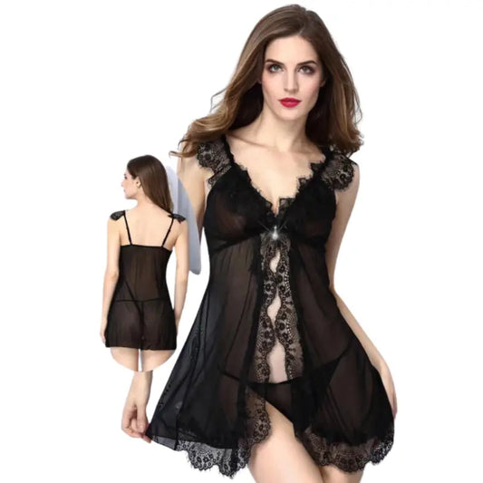Barbie front open lingerie