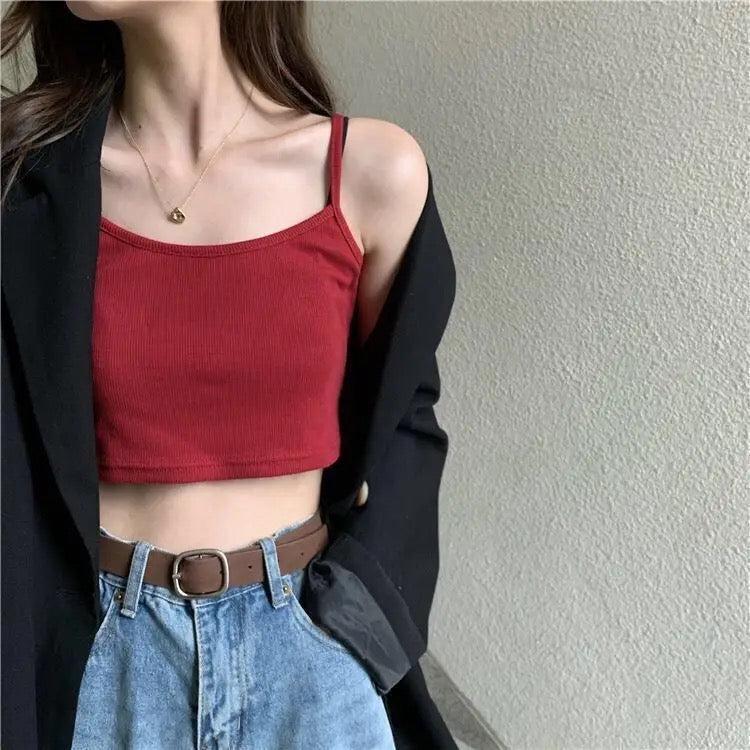 SHORT CAMISOLE (NON-PADDED)