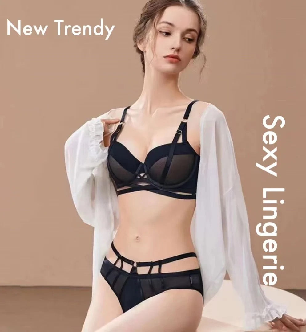 High quality Push-up padded wire Bra Set