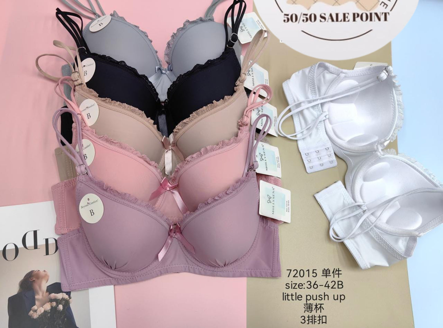 Single padded T shirt wire Bra