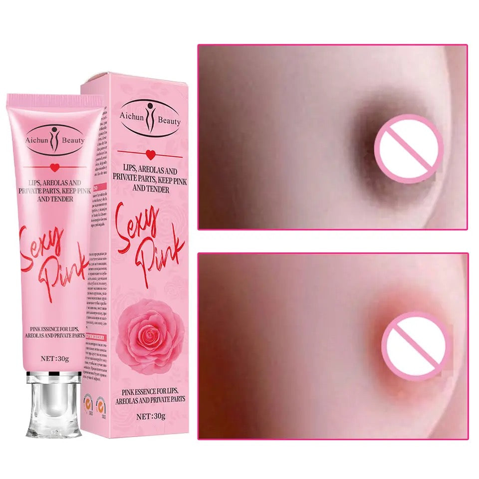 Pink Areola Whitening Cream Armpit Whitening Cream Elbow Knee Legs Thigh Dark Skin Lightening Private Parts Whitening Gel