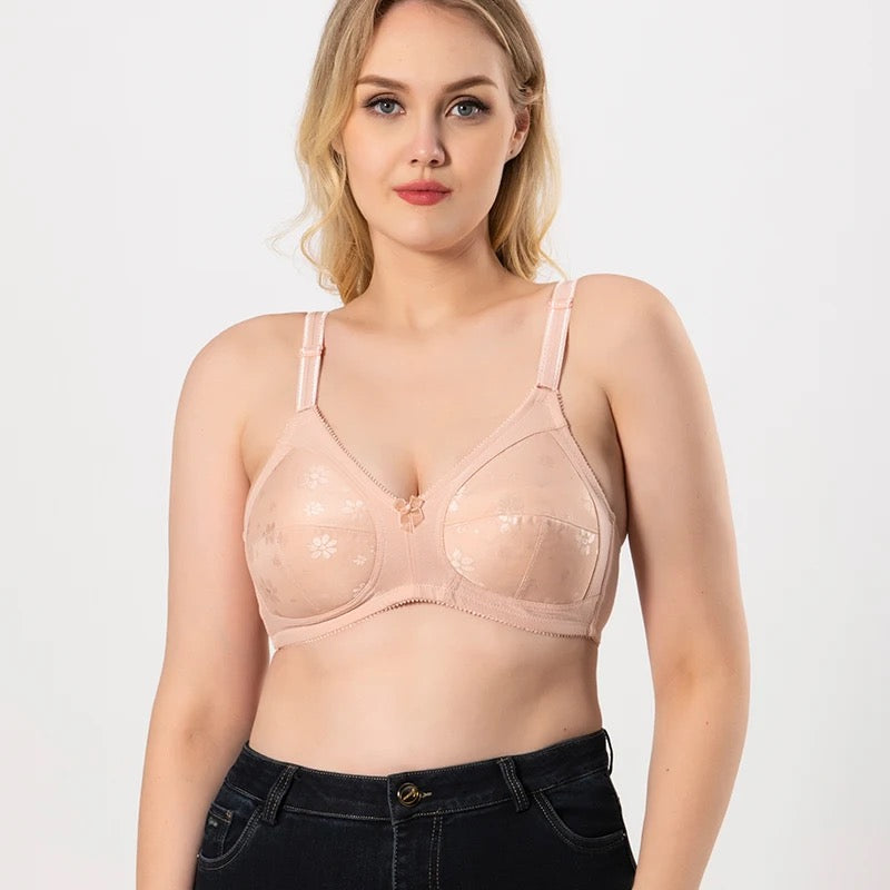 (5050Sale)SOFT COTTON NON PADDED BRA