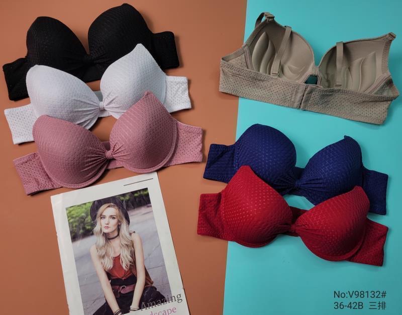 BOW SINGLE PADDED WIRE BRA