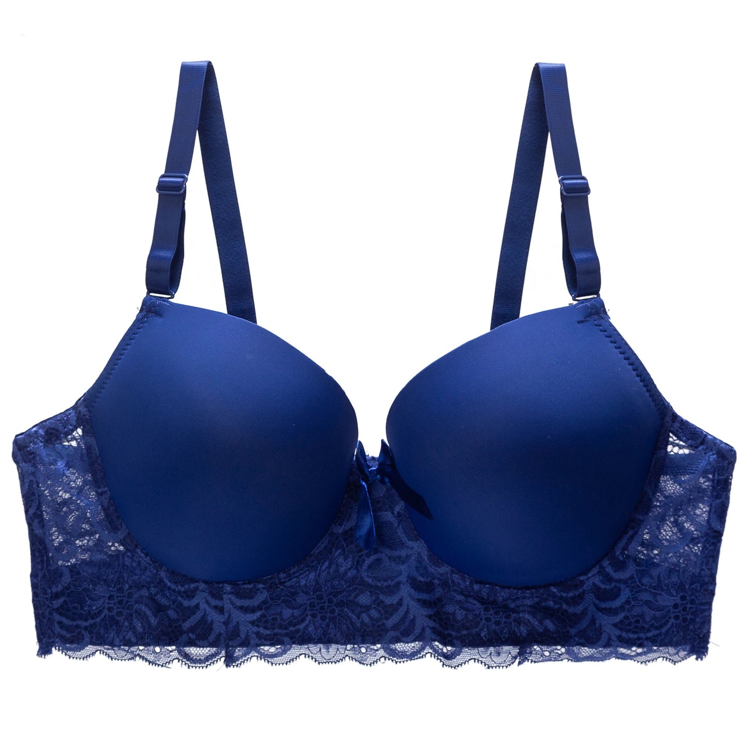 SINGLE PADDED WIRE BRA REMOVABLE STRAPS