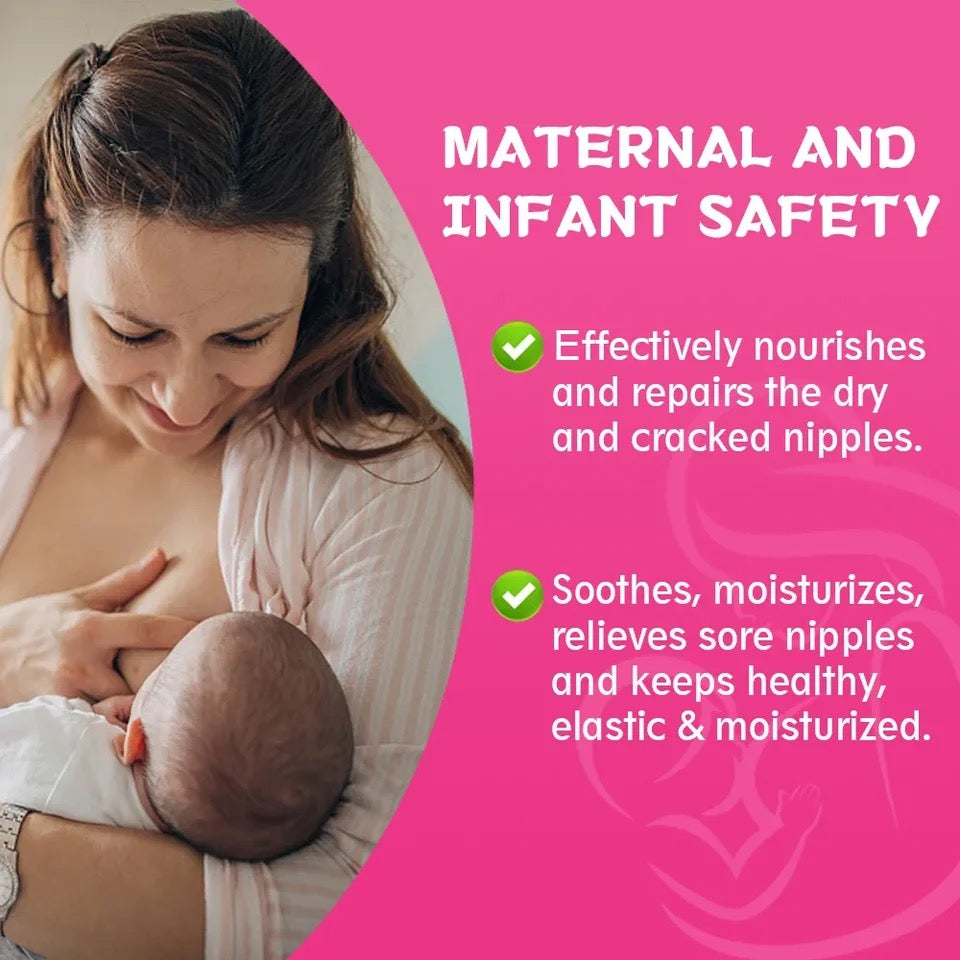 Nipple Cream Relieve Nipple Pain Prevent Dry Crack Safe And Tasteless Suitable For Rough Dry Skin Lactation Skin