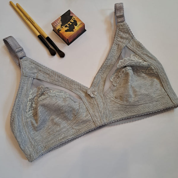 Half net Soft Cotton Bra