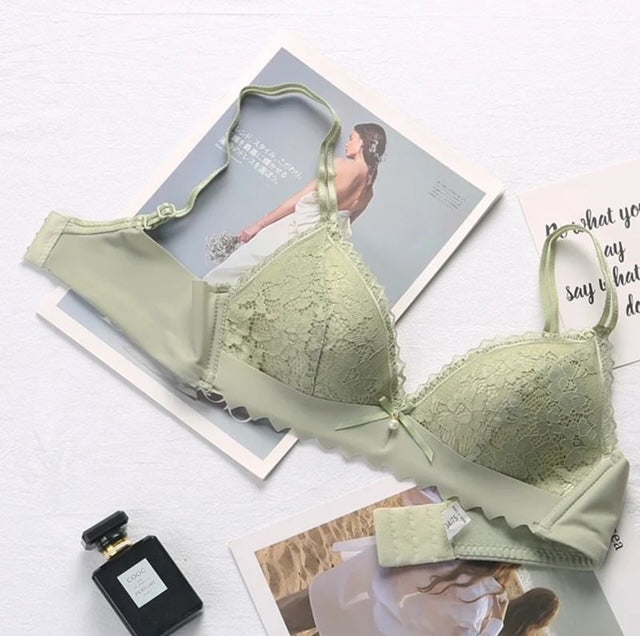 SOFT PADDED NET BRA (wireless)
