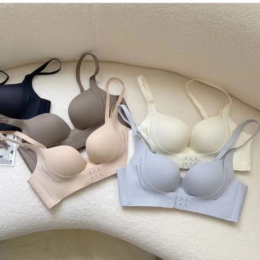 (Summer Clearance Sale)New arrival Breast lift pushup wireless front open posture corrector Padded Bra