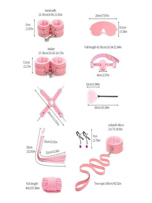 11/11Sale 50 Shades Full Set 10 piece BDSM kit