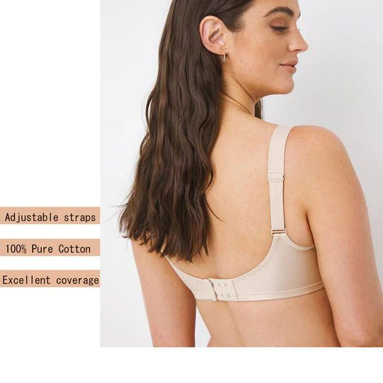 (5050Sale)comfort Daily wear Pure cotton Bra B C D DD