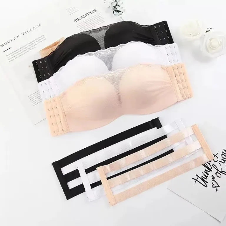 Removeable Strap Push Up Padded Bra
