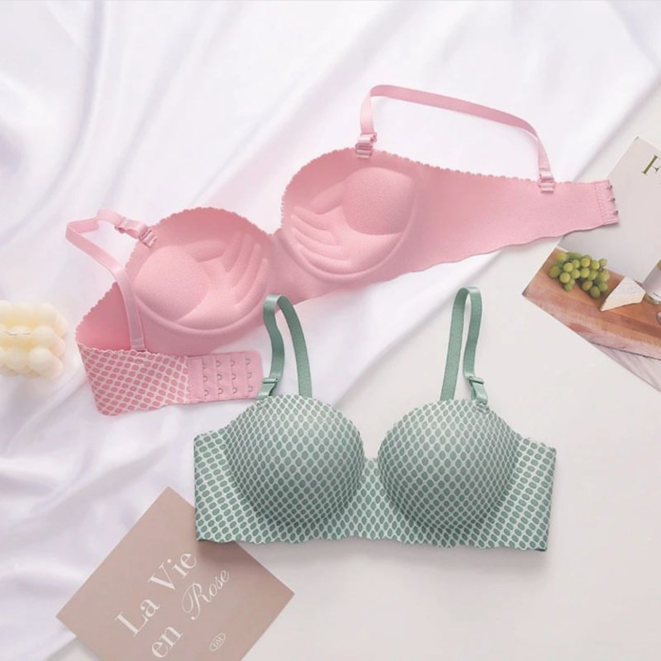 Double padded wireless Bra