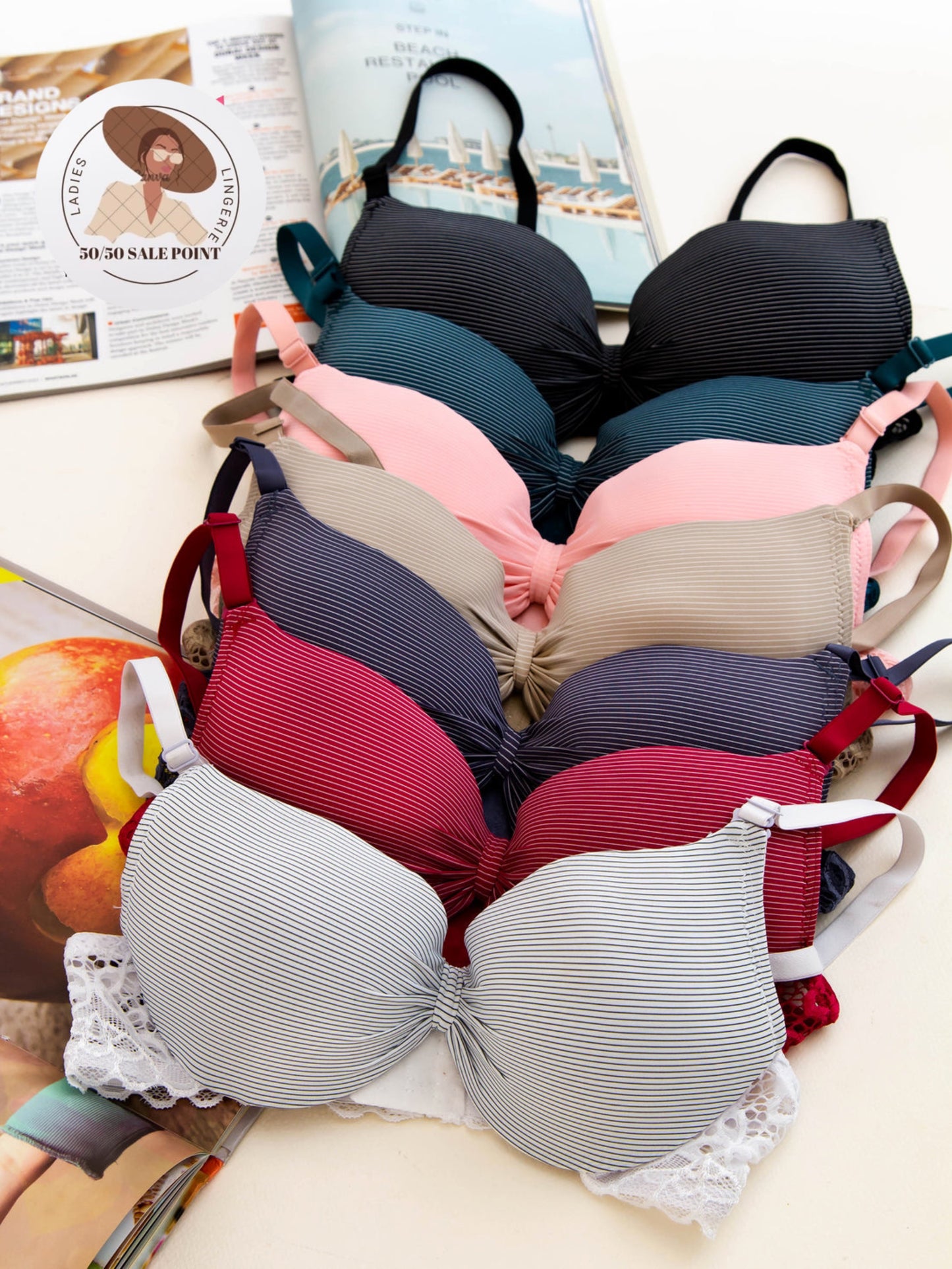 PUSH-UP FULL COVERAGE PADDED BRA