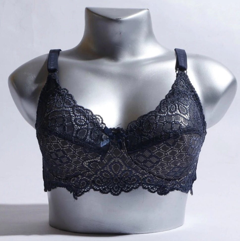 Soft Half Net Full coverage Bra