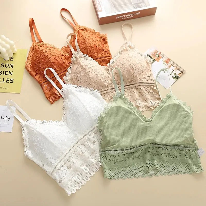 Short net camisoles
