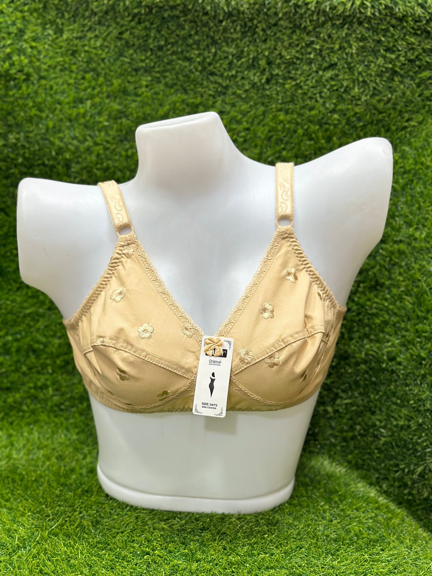 Flower cotton Bra (Pack of two)