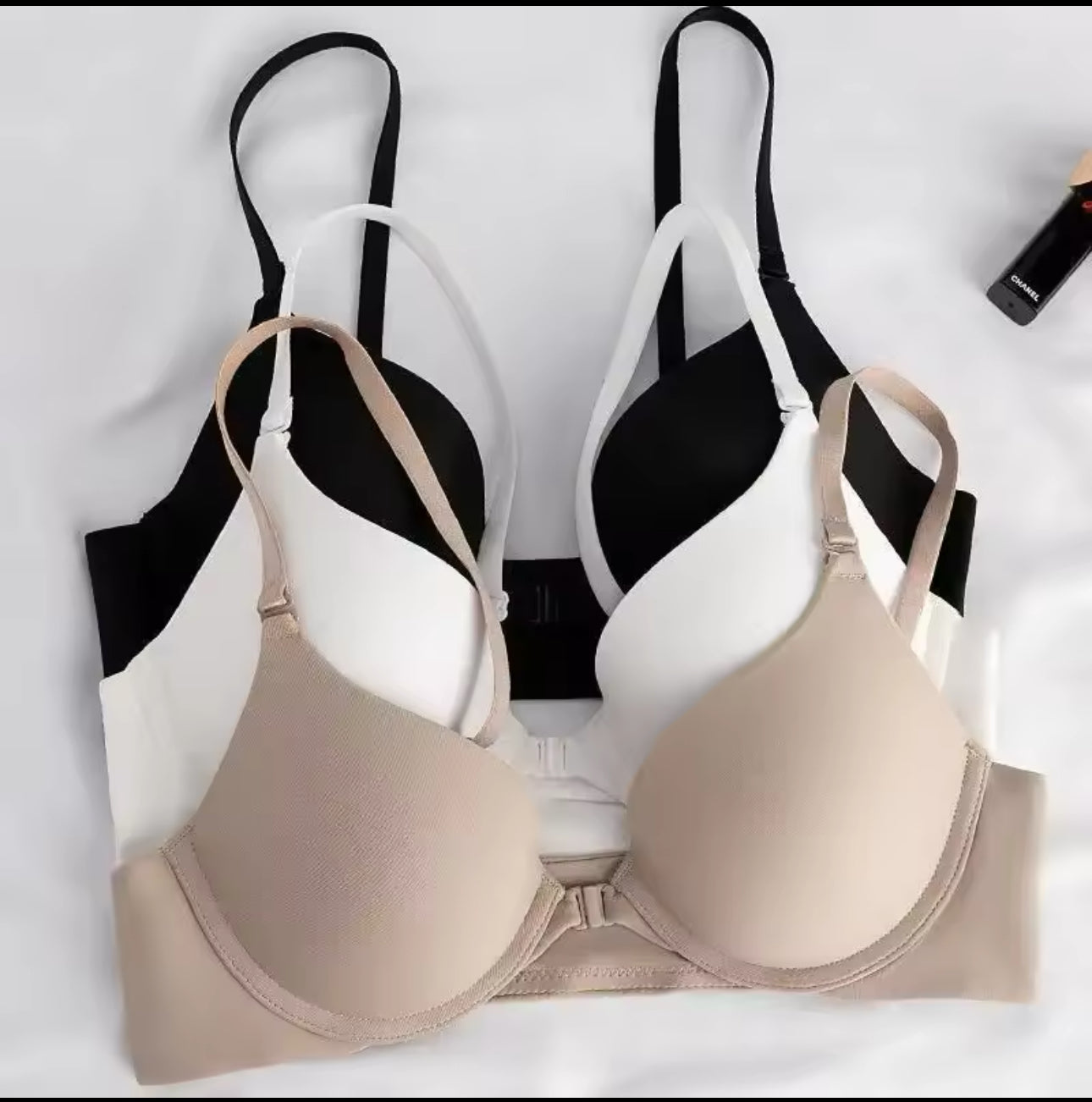 CK Front open Padded wire Bra (Pack OF 2)