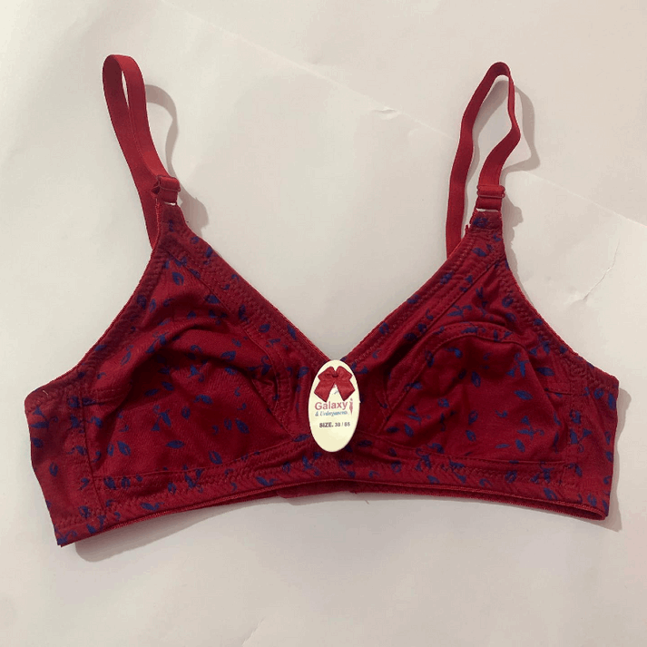 Soft cotton printed Bra (pack of Two)