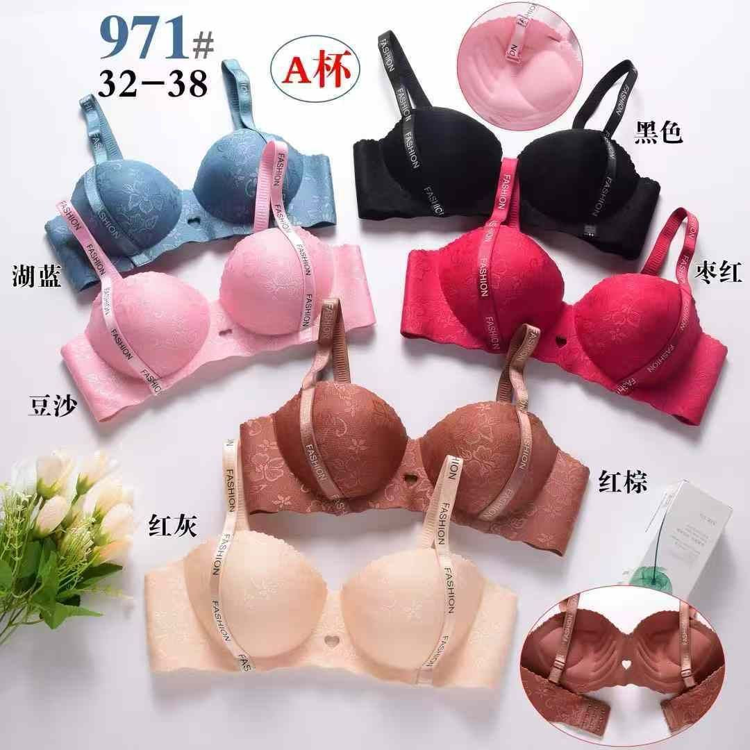 Push-up padded Half Cup wireless Padded Bra