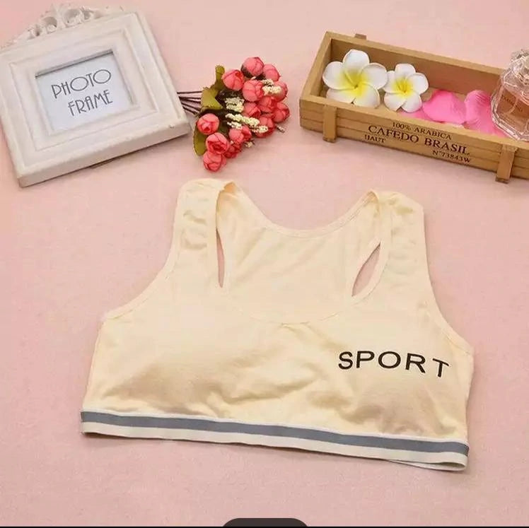 Teenage Girl Sport Bra pack of two