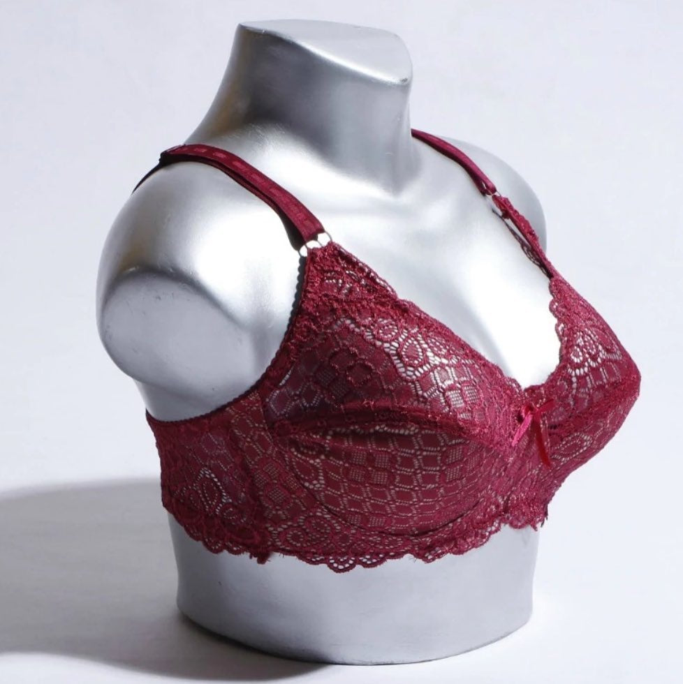 Soft Half Net Full coverage Bra