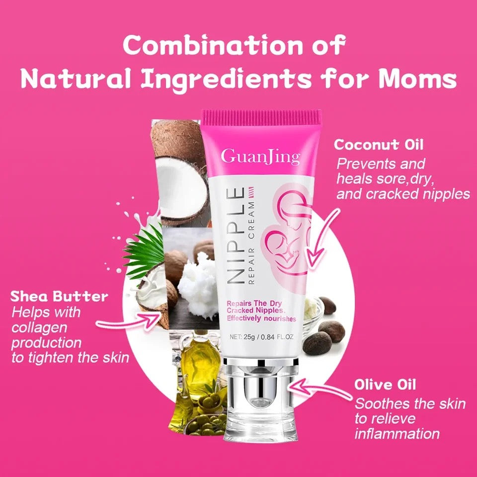 Nipple Cream Relieve Nipple Pain Prevent Dry Crack Safe And Tasteless Suitable For Rough Dry Skin Lactation Skin