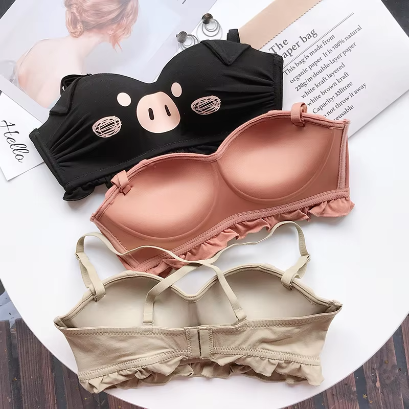 Teenage soft padded wire less Bra (Pack OF 2)