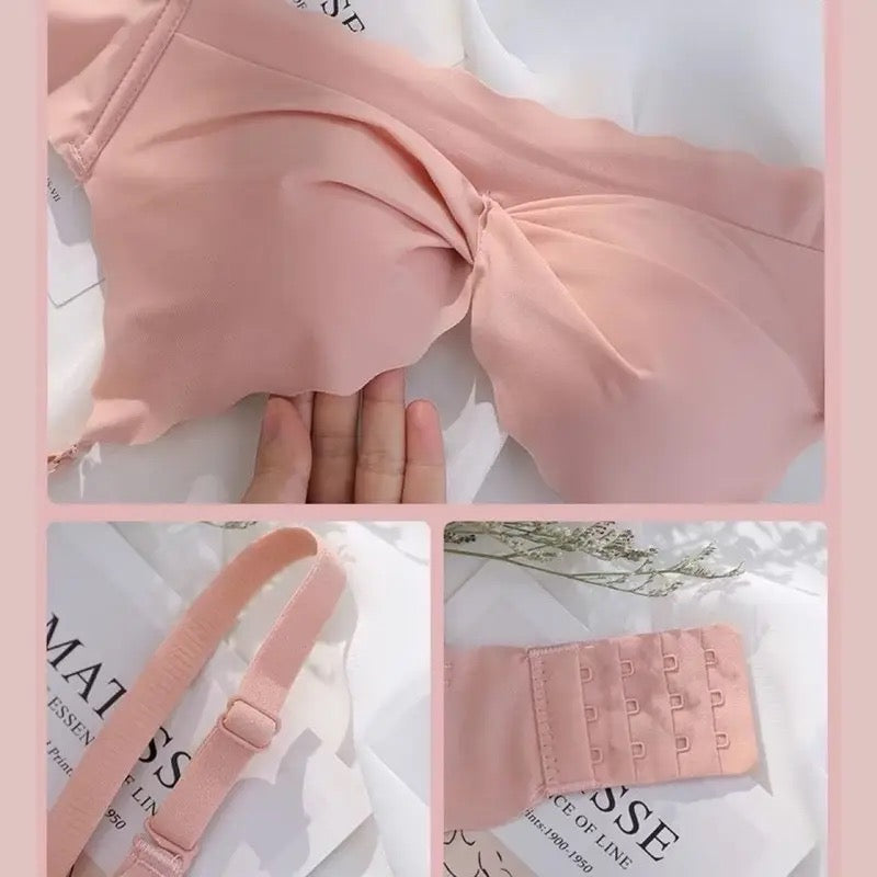 KNOT PADDED BRA (WIRELESS)