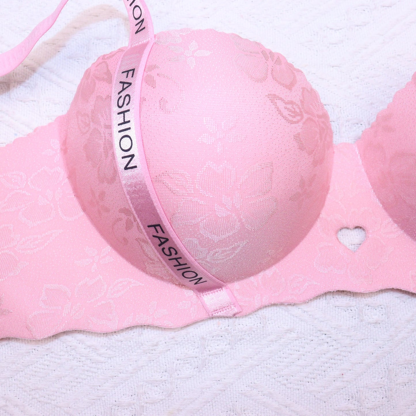 Push-up padded Half Cup wireless Padded Bra
