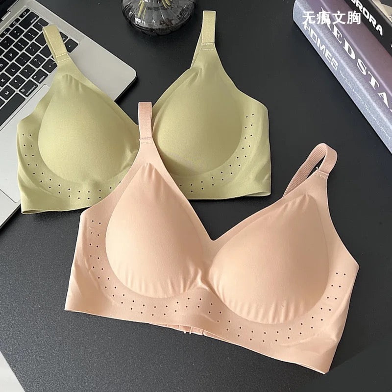 Seamless Breathable Pushupbra wireFree