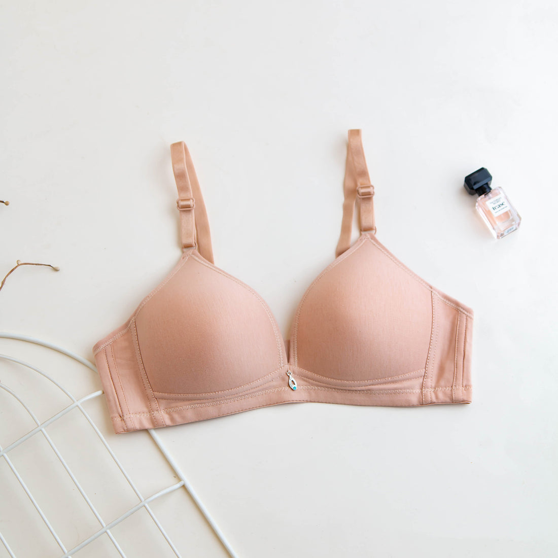 COTTON PADDED WIRE FREE BRA