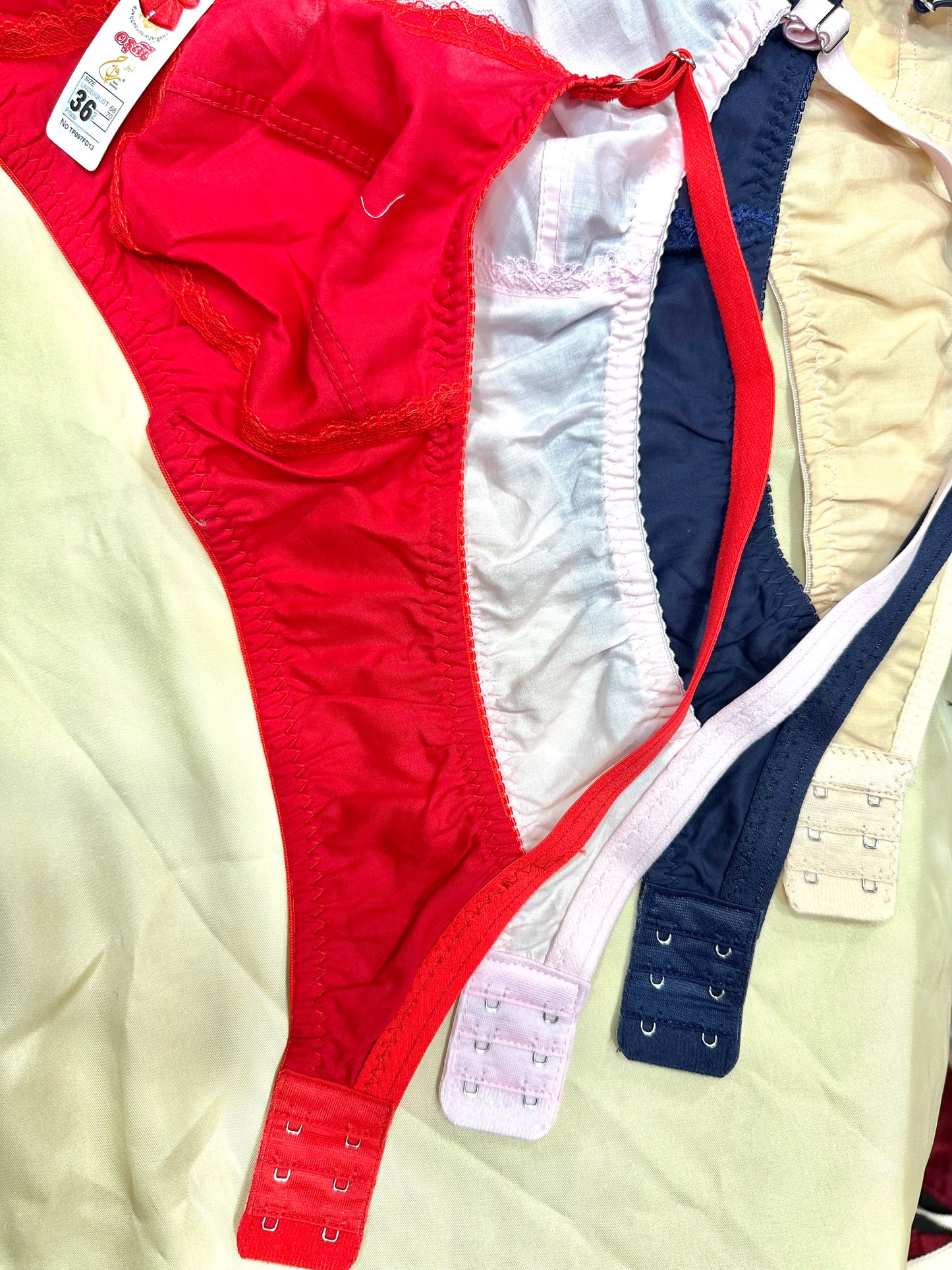 (Bari Eid Bari Sale)Lawn Cotton Bra (Pack OF 4)