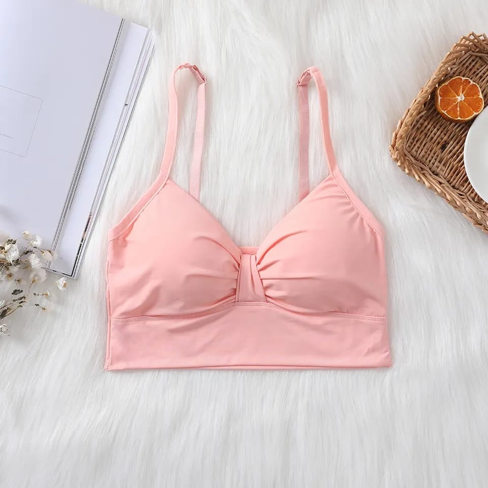 Seamless knot padded bra FREE SIZE 30-38