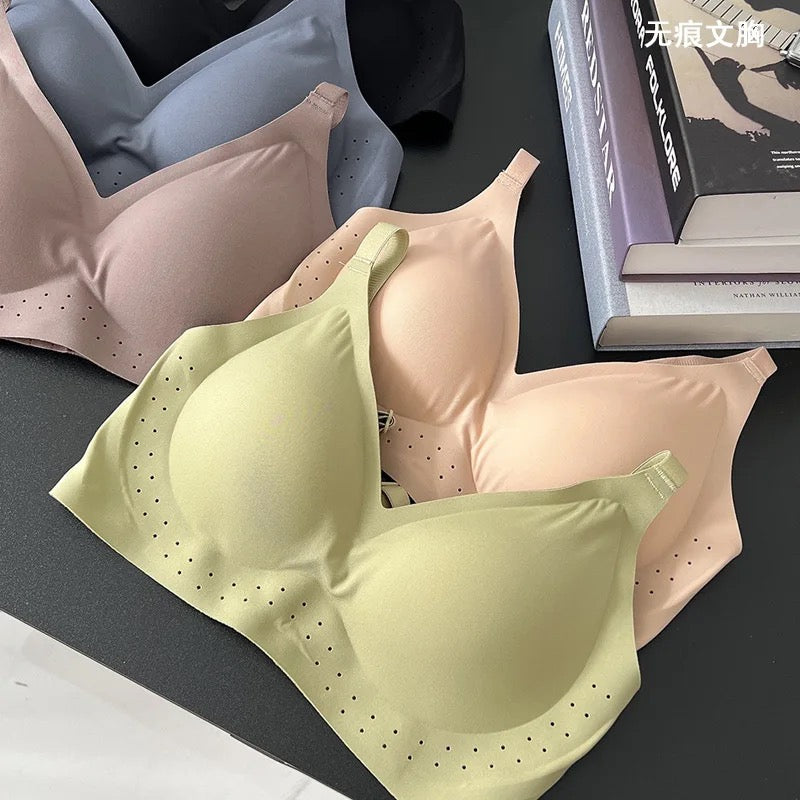 Seamless Breathable Pushupbra wireFree