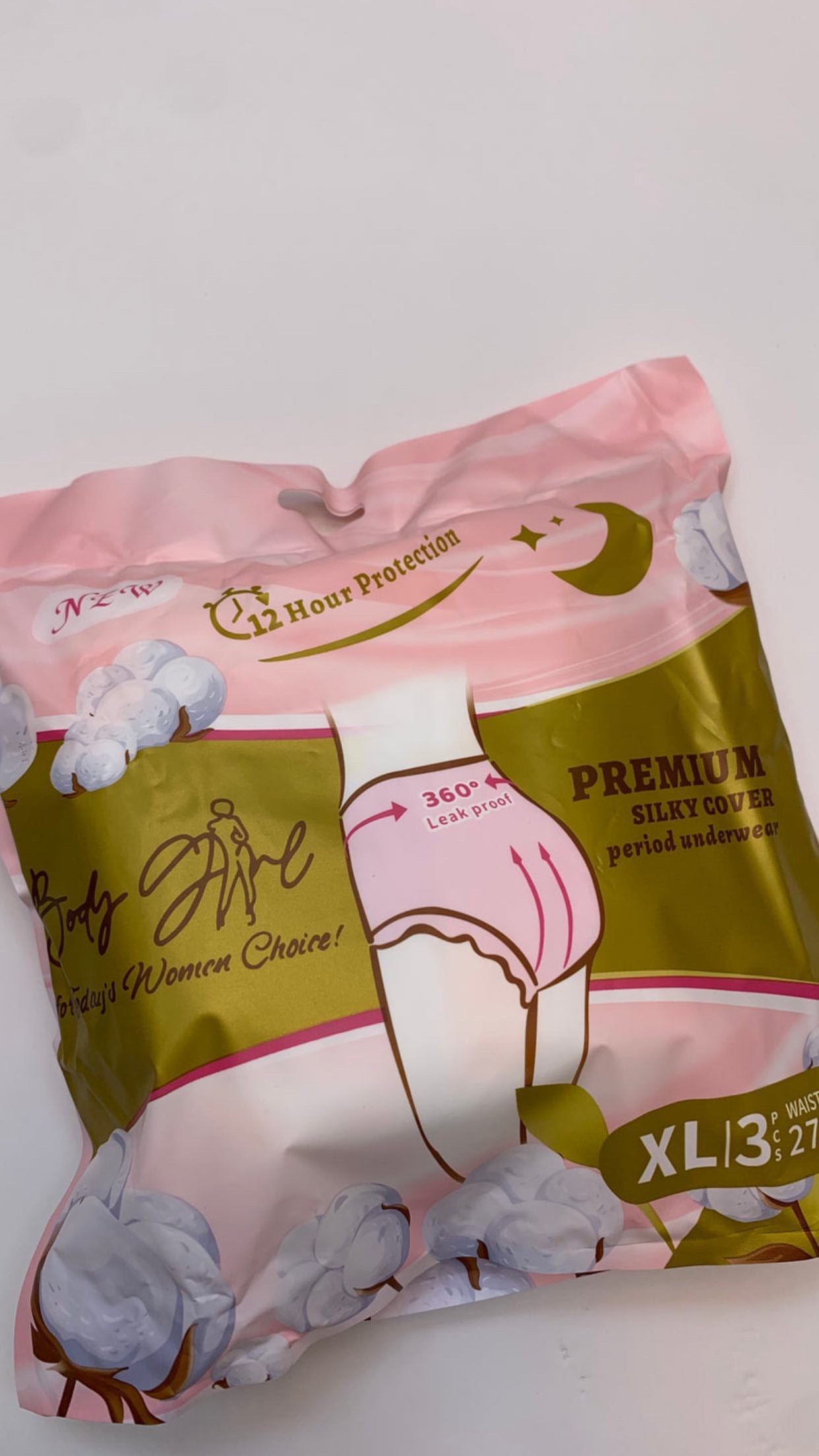 Soft Disposable Sanitary panties 3 pads in each Pack Whole Sale Price
