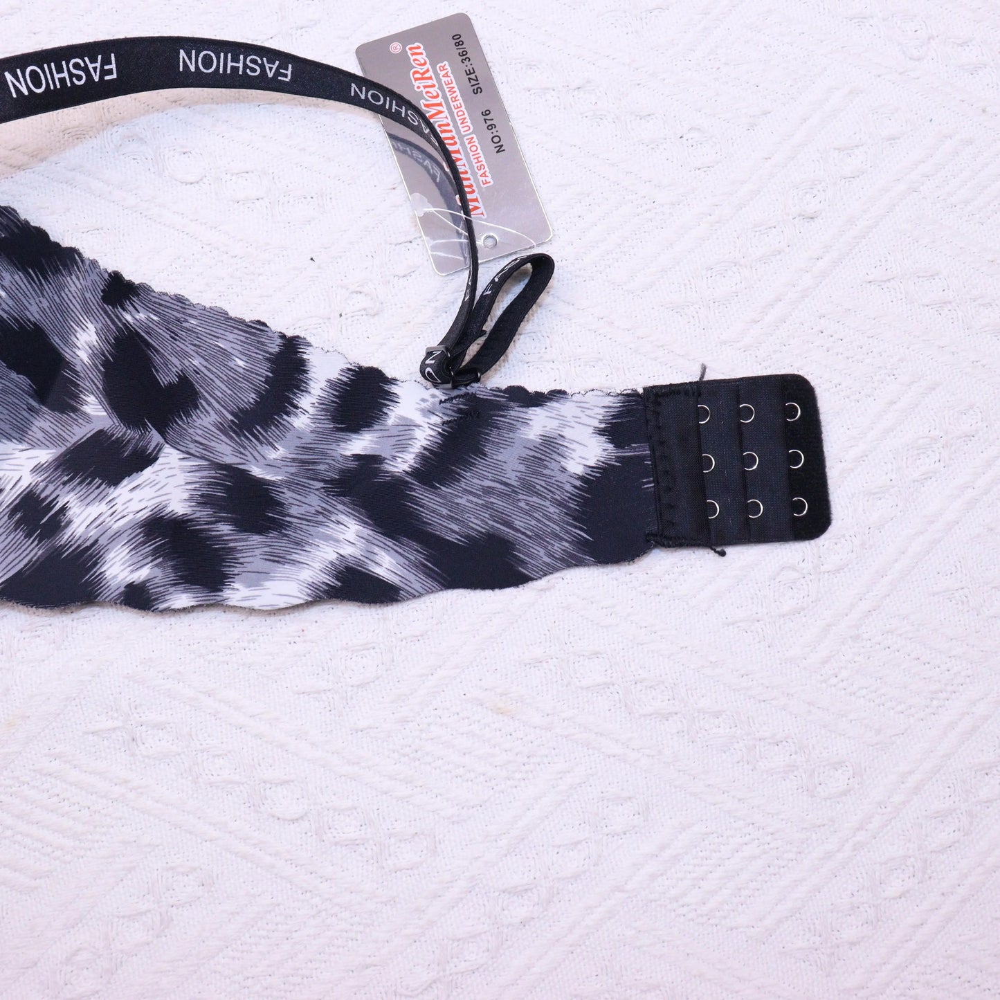 Cheetah Print push Up Padded Wireless Bra