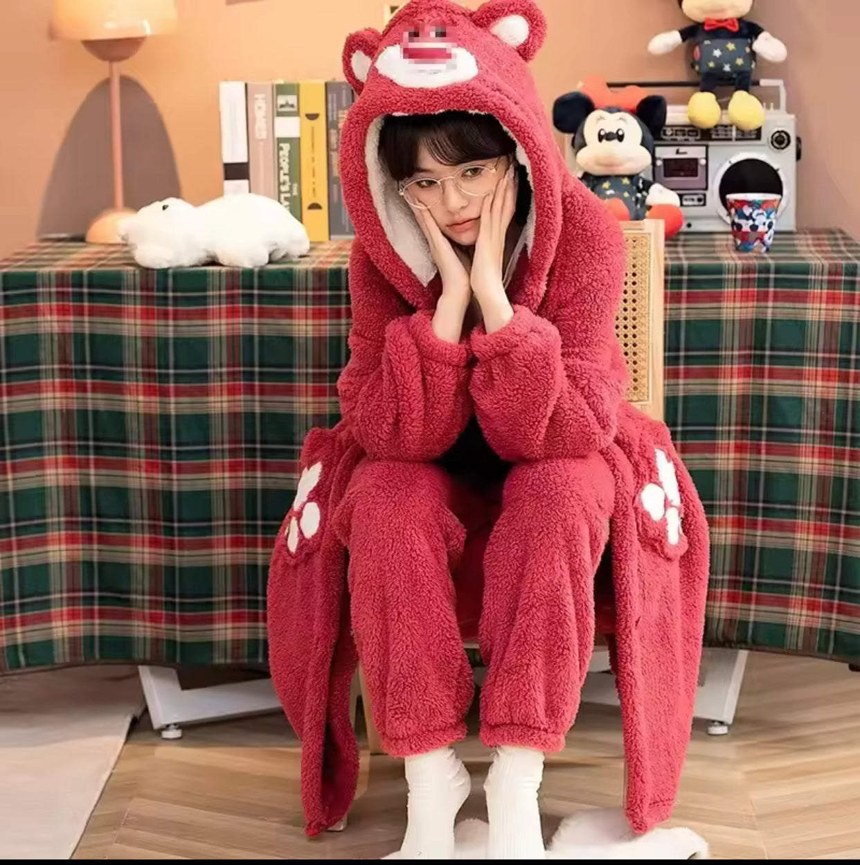 Fleece Night Suit