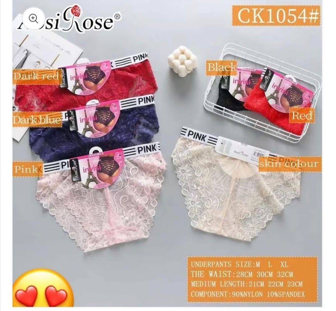 PINK LOVES NET PANTIES