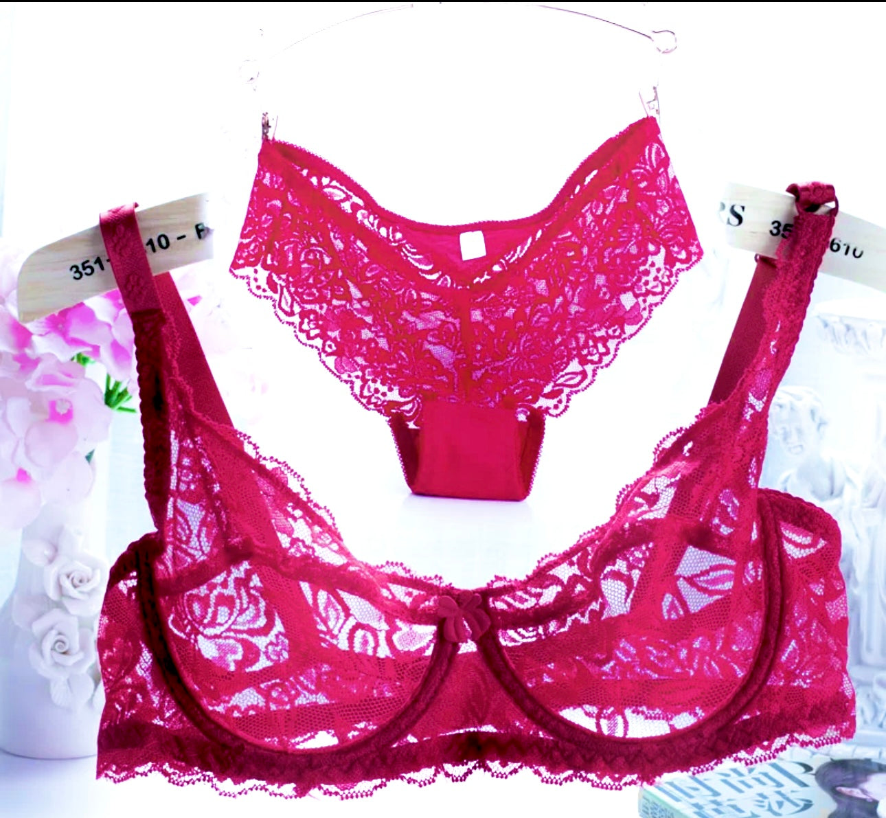 FULL NET BRA SET
