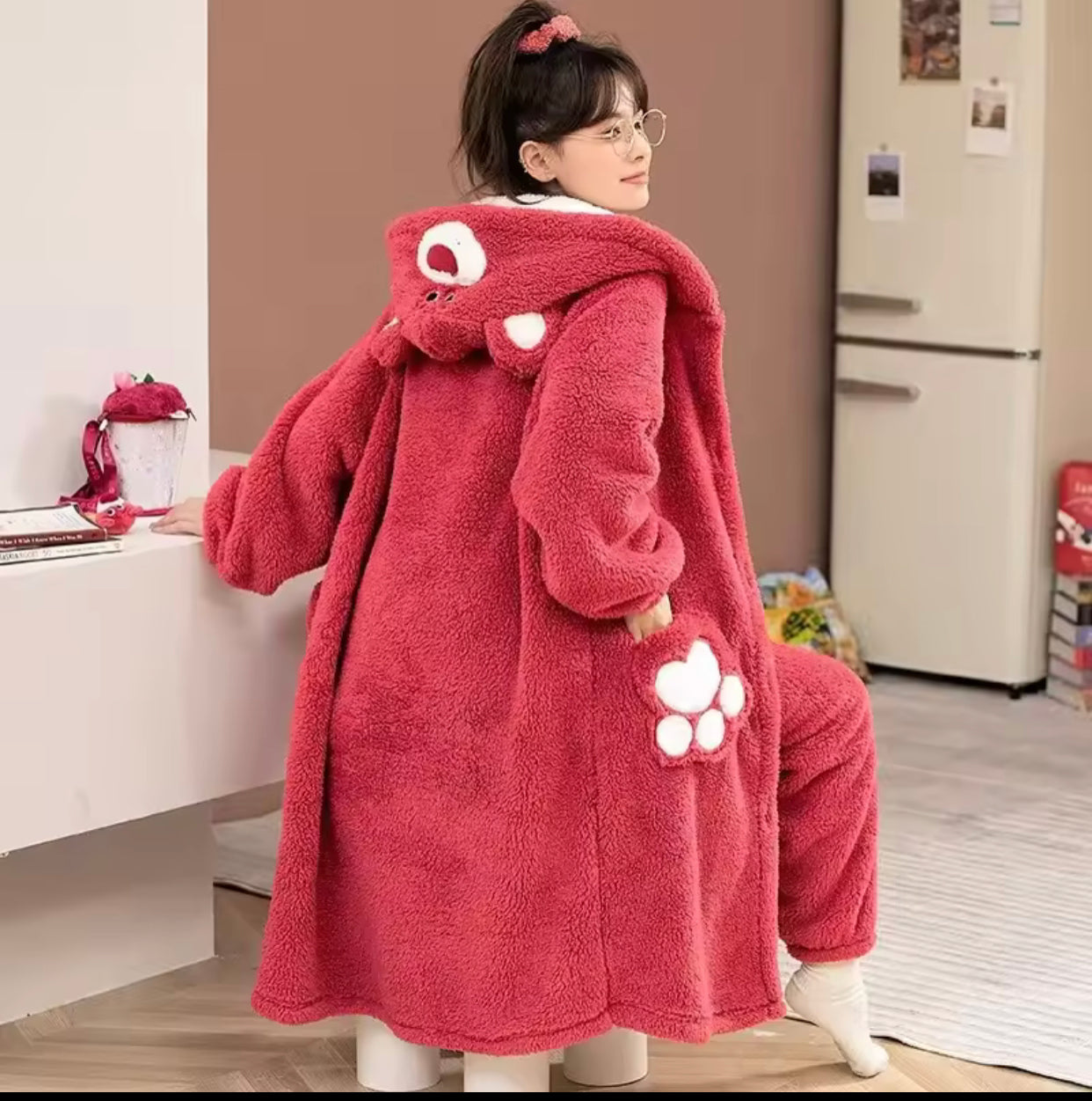 Fleece Night Suit
