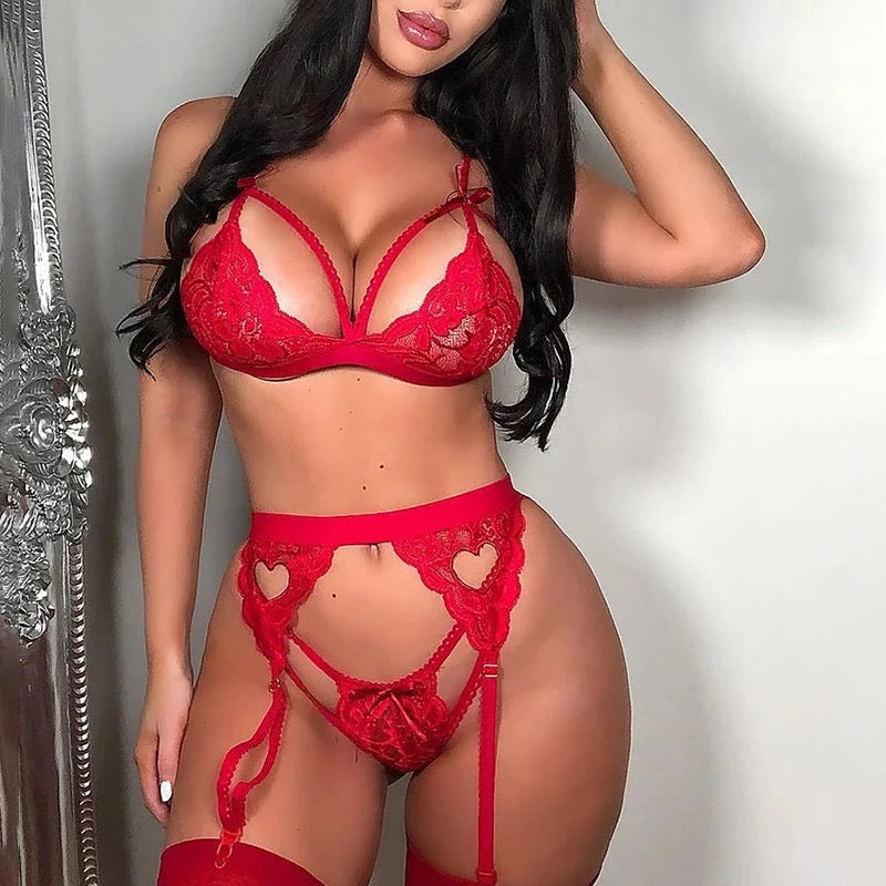 Sexy Red Lingerie
