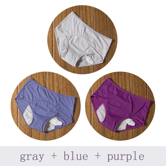 SOFT COTTON PERIOD PANTY (PACK OF 3)