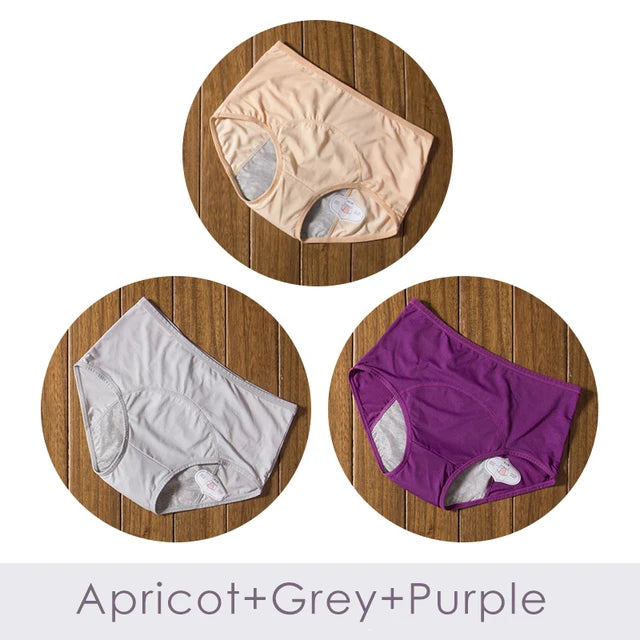SOFT COTTON PERIOD PANTY (PACK OF 3)