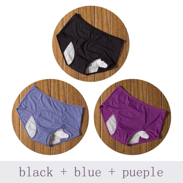 SOFT COTTON PERIOD PANTY (PACK OF 3)