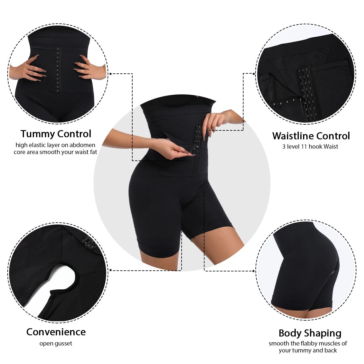 Girdle Bustiers Waist Trainer Corset woman seamless body shaper shaperwear for women
