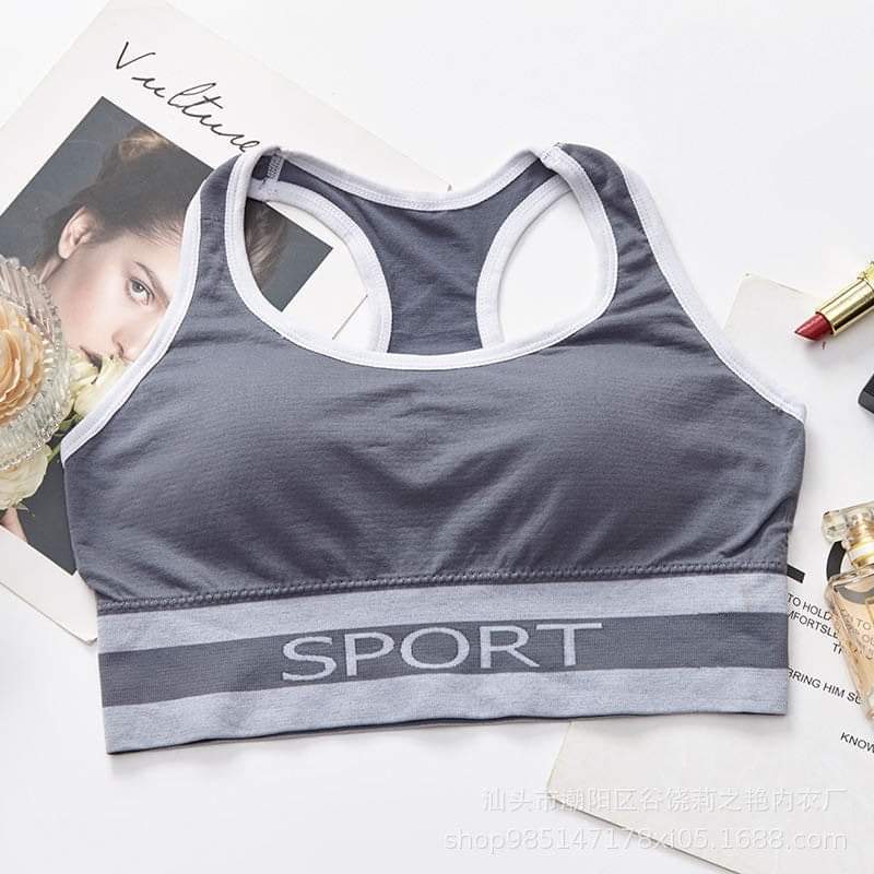 Women Sport Bra Biddies With Removable Pad And Soft Fabric