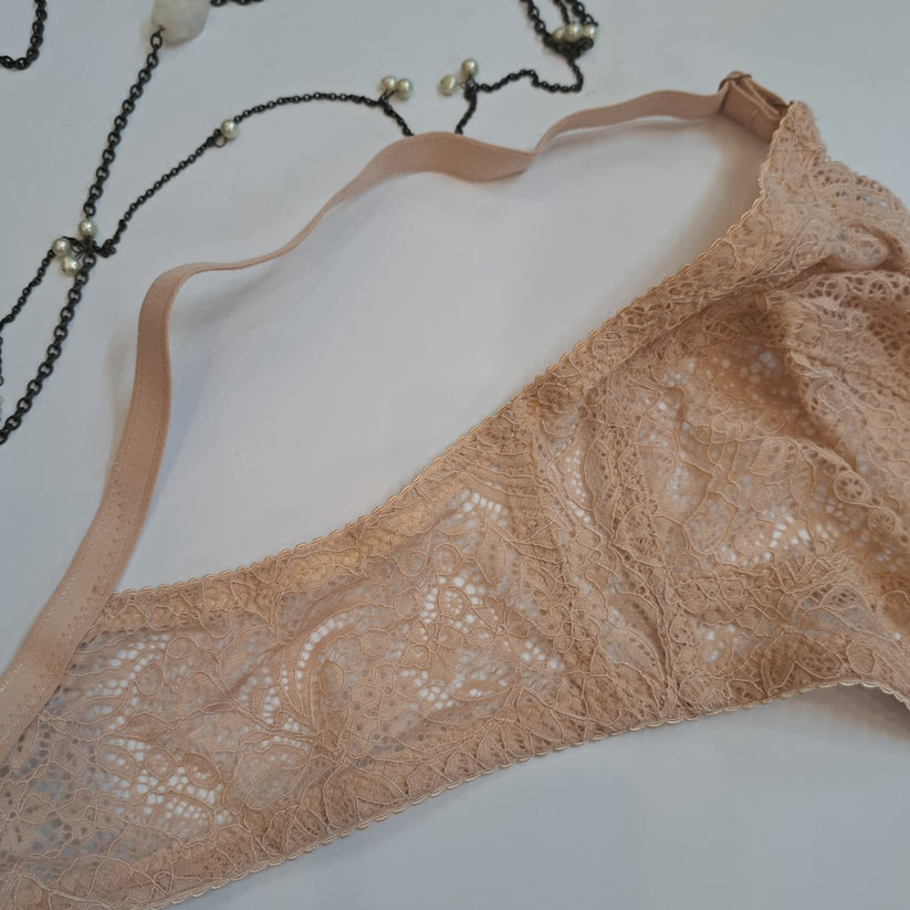 Galaxy Transparent Soft Net Bra With flexible stuff