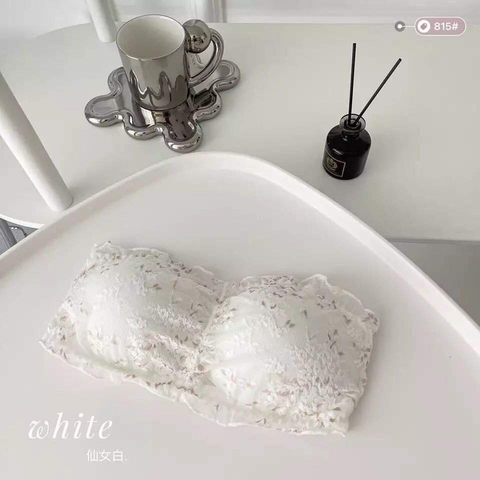 Women Strapless Bra With Net And Back Hook Style more Comfortable