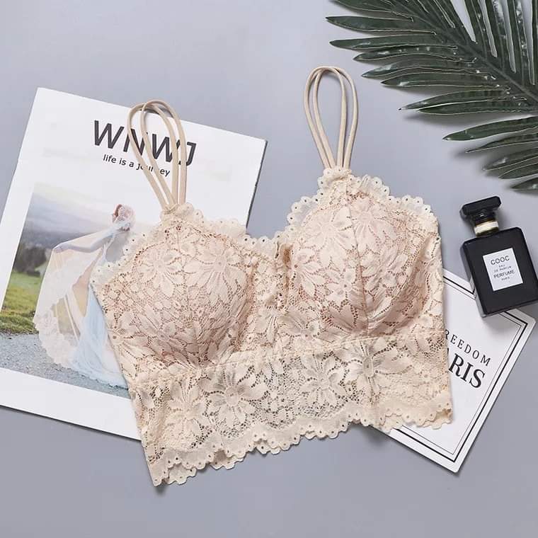 Women Soft Biddies With Removable Pad And Net style